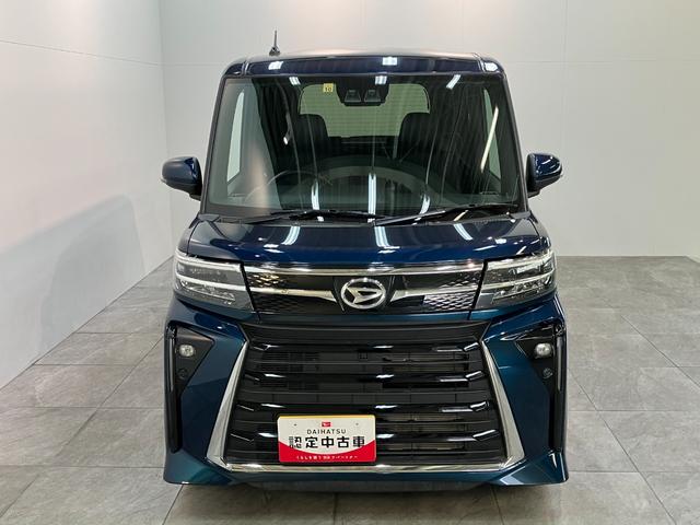 タントカスタムＸ衝突被害軽減ブレーキ　コーナーセンサー　バックカメラ（ナビ装着時用）　両側電動スライドドア　前席シートヒーター　電動パーキングブレーキ　ＬＥＤ　オートライト　オートエアコン　スマートキー　エコアイドル（滋賀県）の中古車
