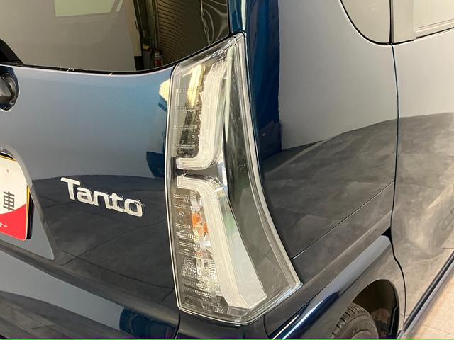 タントカスタムＸ衝突被害軽減ブレーキ　コーナーセンサー　バックカメラ（ナビ装着時用）　両側電動スライドドア　前席シートヒーター　電動パーキングブレーキ　ＬＥＤ　オートライト　オートエアコン　スマートキー　エコアイドル（滋賀県）の中古車