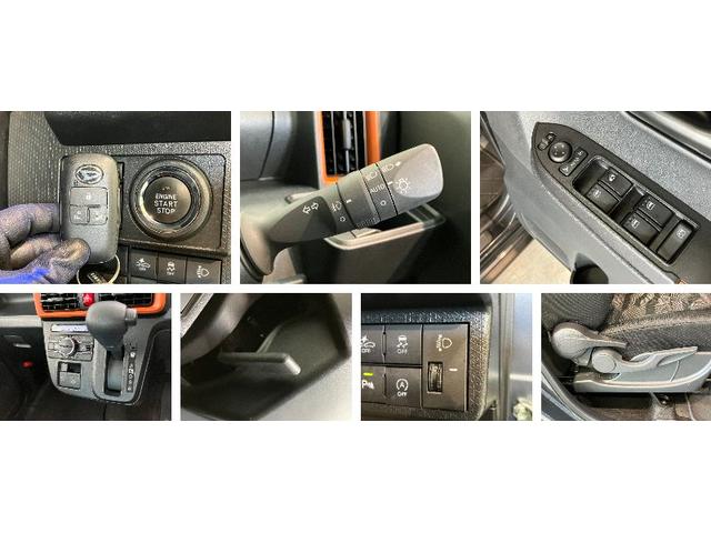 タントファンクロス　レーダークルコン　フルセグナビ　バックカメラ追突被害軽減ブレーキ　スマアシ　コーナーセンサー　ＬＥＤ　スマートキー　両側電動スライドドア　レーダークルーズコントロール　　前席シートヒーター　フルセグナビ　ＤＶＤ　Ｂｌｕｅｔｏｏｔｈ　バックカメラ（滋賀県）の中古車