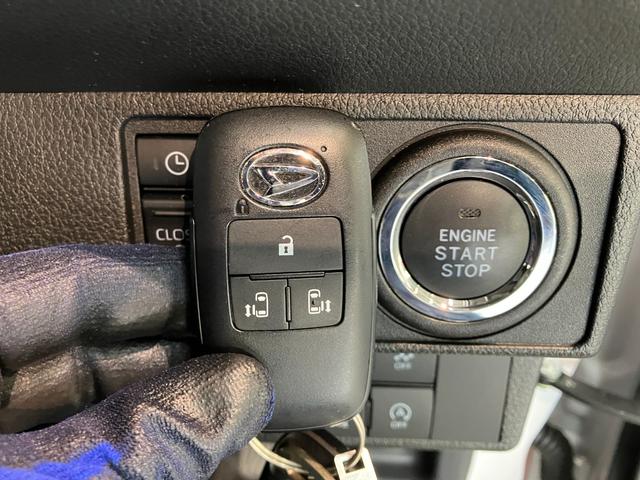 ムーヴキャンバスストライプスＧ　１０インチフルセグナビ　バックカメラ　ＬＥＤ衝突被害軽減ブレーキ　コーナーセンサー　１０インチフルセグナビ　Ｂｌｕｅｔｏｏｔｈ　ＤＶＤ再生　ＣＤ録音　バックカメラ　前席シートヒーター　両側スライドドア　ＬＥＤ　スマートキー　エコアイドル（滋賀県）の中古車