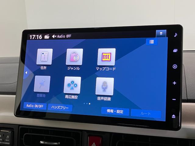 ムーヴキャンバスストライプスＧ　１０インチフルセグナビ　バックカメラ　ＬＥＤ衝突被害軽減ブレーキ　コーナーセンサー　１０インチフルセグナビ　Ｂｌｕｅｔｏｏｔｈ　ＤＶＤ再生　ＣＤ録音　バックカメラ　前席シートヒーター　両側スライドドア　ＬＥＤ　スマートキー　エコアイドル（滋賀県）の中古車