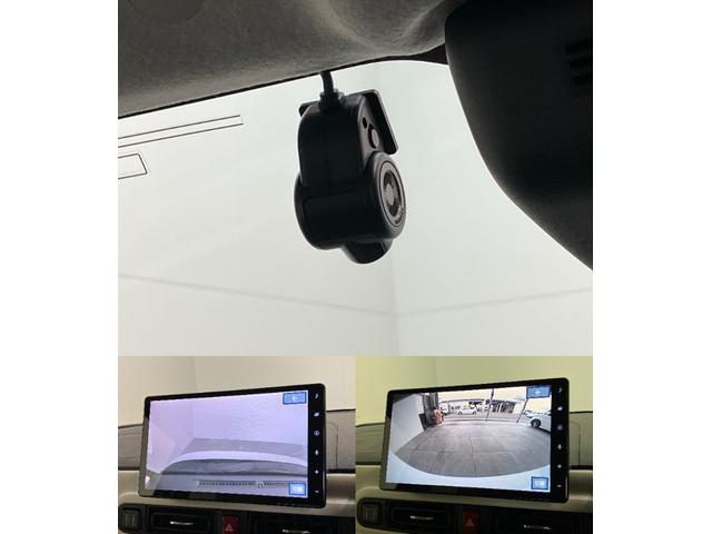 ムーヴキャンバスストライプスＧ　１０型フルセグナビ　バックカメラ　ドラレコ衝突被害軽減ブレーキ　コーナーセンサー　１０型フルセグナビ　バックカメラ　前後ドラレコ　Ｂｌｕｅｔｏｏｔｈ　ＵＳＢ　両側電動スライドドア　前席シートヒーター　ＬＥＤ　オートライト（滋賀県）の中古車