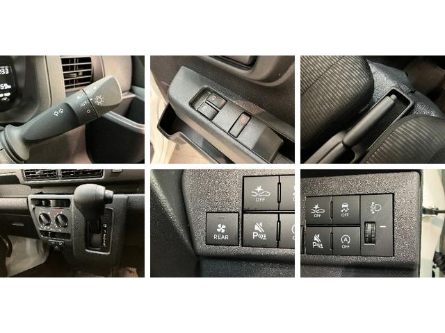 ハイゼットカーゴＤＸ　４ＷＤ　ＣＶＴ車　コーナーセンサー　ドラレコ　キーレス衝突被害軽減ブレーキ　スマアシ　コーナーセンサー　前席パワーウインドウ　ＡＭ／ＦＭステレオ　ドラレコ　両側スライドドア　オートライト　マニュアルレベリング　パートタイム４ＷＤ　キーレス（滋賀県）の中古車