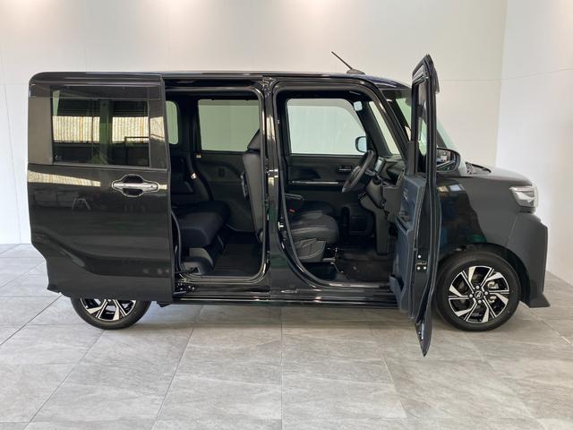 タントカスタムＸ　フルセグナビ　バックカメラ　前後ドラレコ衝突被害軽減ブレーキ　コーナーセンサー　フルセグナビ　Ｂｌｕｅｔｏｏｔｈ　ＤＶＤ再生　ＵＳＢ　バックカメラ　前後ドラレコ　両側電動スライドドア　前席シートヒーター　ＬＥＤ　オートエアコン　エコアイドル（滋賀県）の中古車