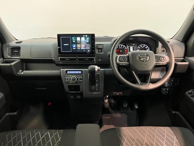 アトレーＲＳ　４ＷＤ　９型ディスプレイオーディオ　届出済未使用車衝突被害軽減ブレーキ　コーナーセンサー　９型ディスプレイオーディオ　フルセグ　Ｂｌｕｅｔｏｏｔｈ　ＵＳＢ　バックカメラ　クルーズコントロール　両側電動スライドドア　ＬＥＤ　オートライト　オートエアコン（滋賀県）の中古車