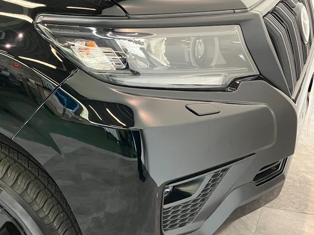 ランドクルーザープラドＴＸ　Ｌパッケージ　マットブラックエディション　９型ナビトヨタセーフティセンス　コーナーセンサー　９型ナビ　ＤＶＤ　Ｂｌｕｅｔｏｏｔｈ　バックカメラ　ＥＴＣ　シートヒーター＆クーラー　レーダクルーズ　サンルーフ　スマートキー　４ＷＤ（滋賀県）の中古車