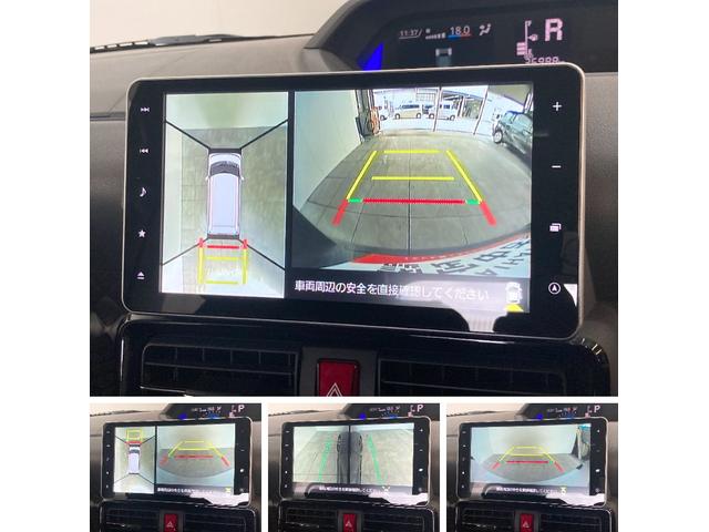 タントカスタムＲＳ　４ＷＤ　９型ナビ　パノラマカメラ　車検整備付追突被害軽減ブレーキ　コーナーセンサー　ＬＥＤ　両側電動スライドドア　レーダークルコン　前席シートヒーター　９インチフルセグナビ　ＤＶＤ　Ｂｌｕｅｔｏｏｔｈ　ＵＳＢ　パノラマカメラ　前後ドラレコ（滋賀県）の中古車