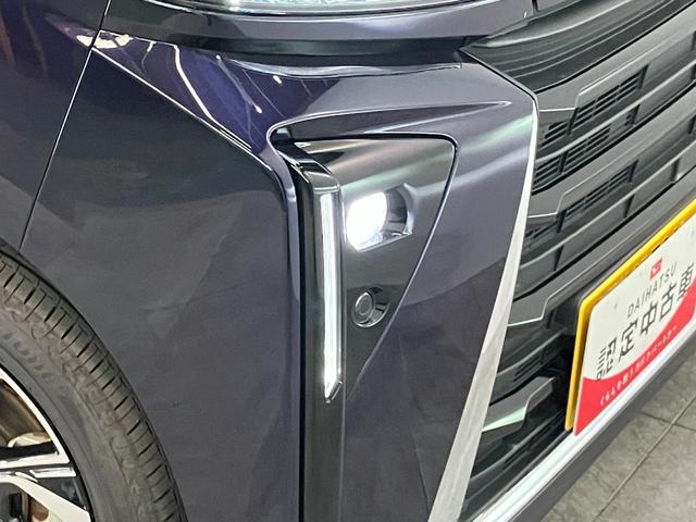 タントカスタムＸ　両側電動スライドドア　前席シートヒーター　ＬＥＤ衝突被害軽減ブレーキ　コーナーセンサー　バックカメラ（ナビ装着時用）　両側電動スライドドア　前席シートヒーター　電動パーキングブレーキ　ＬＥＤ　オートライト　オートエアコン　スマートキー　エコアイドル（滋賀県）の中古車