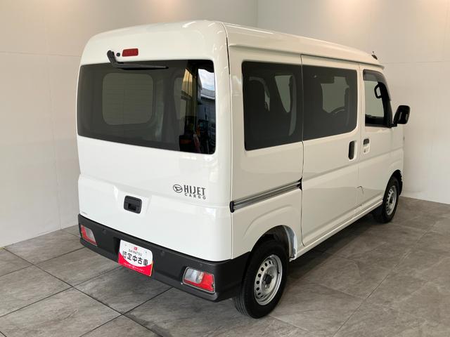 ハイゼットカーゴＤＸ　４ＷＤ　キーレス　前席パワーウインドウ追突被害軽減ブレーキ　スマアシ　コーナーセンサー　キーレス　前席パワーウインドウ　ＡＭ／ＦＭステレオ　両側スライドドア　パートタイム４ＷＤ　ドラレコ（滋賀県）の中古車