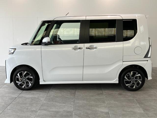 タントカスタムＸ　フルセグナビ　バックカメラ　両側電動スライドドア衝突被害軽減ブレーキ　コーナーセンサー　両側電動スライドドア　前席シートヒーター　ＬＥＤ　オートライト　スマートキー　フルセグナビ　ＤＶＤ　Ｂｌｕｅｔｏｏｔｈ　ＵＳＢ　バックカメラ（滋賀県）の中古車