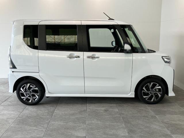 タントカスタムＸ　フルセグナビ　バックカメラ　両側電動スライドドア衝突被害軽減ブレーキ　コーナーセンサー　両側電動スライドドア　前席シートヒーター　ＬＥＤ　オートライト　スマートキー　フルセグナビ　ＤＶＤ　Ｂｌｕｅｔｏｏｔｈ　ＵＳＢ　バックカメラ（滋賀県）の中古車