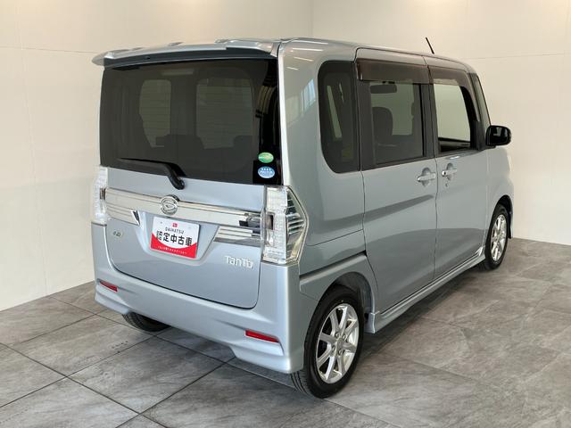 タントカスタムＸ　ＳＡ　フルセグナビ　バックカメラ　車検整備付衝突被害軽減ブレーキ　フルセグナビ　Ｂｌｕｅｔｏｏｔｈ　ＤＶＤ再生　バックカメラ　前後ドライブレコーダー　両側電動スライドドア　ＬＥＤ　オートライト　オートエアコン　スマートキー　エコアイドル（滋賀県）の中古車