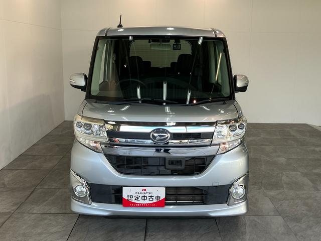 タントカスタムＸ　ＳＡ　フルセグナビ　バックカメラ　車検整備付衝突被害軽減ブレーキ　フルセグナビ　Ｂｌｕｅｔｏｏｔｈ　ＤＶＤ再生　バックカメラ　前後ドライブレコーダー　両側電動スライドドア　ＬＥＤ　オートライト　オートエアコン　スマートキー　エコアイドル（滋賀県）の中古車