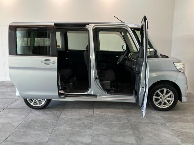 タントカスタムＸ　ＳＡ　フルセグナビ　バックカメラ　車検整備付衝突被害軽減ブレーキ　フルセグナビ　Ｂｌｕｅｔｏｏｔｈ　ＤＶＤ再生　バックカメラ　前後ドライブレコーダー　両側電動スライドドア　ＬＥＤ　オートライト　オートエアコン　スマートキー　エコアイドル（滋賀県）の中古車