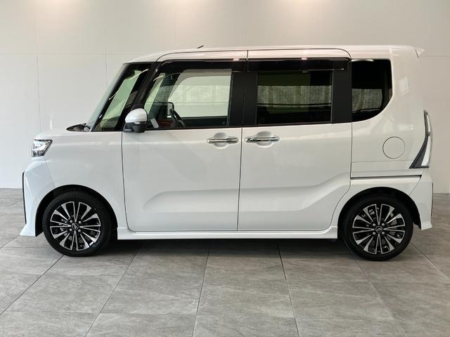 タントカスタムＲＳ　１０型ナビ　パノラマカメラ　前後ドラレコ衝突被害軽減ブレーキ　スマアシ　コーナーセンサー　両側パワスラ　前席シートヒーター　１０型ナビ　ＤＶＤ　Ｂｌｕｅｔｏｏｔｈ　ＵＳＢ　パノラマカメラ　ドラレコ　ＴＶコントロールキット　前後ドラレコ（滋賀県）の中古車