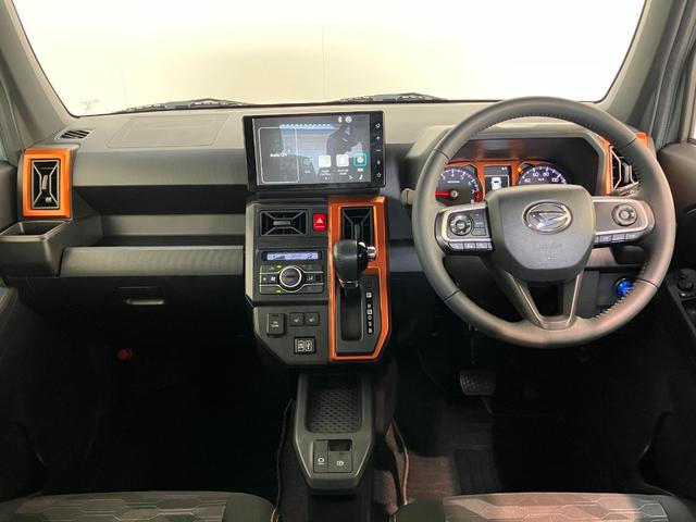 タフトＧターボ　４ＷＤ　９型ディスプレイオーディオ　パノラマカメラ衝突被害軽減ブレーキ　コーナーセンサー　９型ディスプレイオーディオ　フルセグ　Ｂｌｕｅｔｏｏｔｈ　ＵＳＢ　パノラマカメラ　前席シートヒーター　ＬＥＤ　レーダークルコン　ルーフキャリア（滋賀県）の中古車
