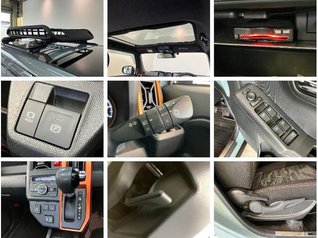 タフトＧターボ　４ＷＤ　９型ディスプレイオーディオ　パノラマカメラ衝突被害軽減ブレーキ　コーナーセンサー　９型ディスプレイオーディオ　フルセグ　Ｂｌｕｅｔｏｏｔｈ　ＵＳＢ　パノラマカメラ　前席シートヒーター　ＬＥＤ　レーダークルコン　ルーフキャリア（滋賀県）の中古車