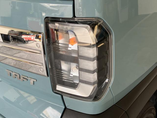 タフトＧターボ　４ＷＤ　９型ディスプレイオーディオ　パノラマカメラ衝突被害軽減ブレーキ　コーナーセンサー　９型ディスプレイオーディオ　フルセグ　Ｂｌｕｅｔｏｏｔｈ　ＵＳＢ　パノラマカメラ　前席シートヒーター　ＬＥＤ　レーダークルコン　ルーフキャリア（滋賀県）の中古車