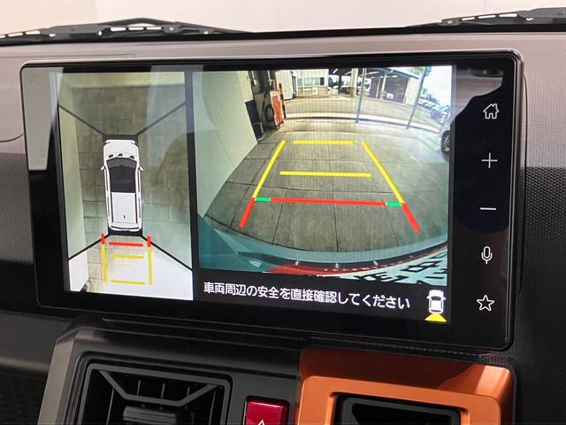 タフトＧターボ　４ＷＤ　９型ディスプレイオーディオ　パノラマカメラ衝突被害軽減ブレーキ　コーナーセンサー　９型ディスプレイオーディオ　フルセグ　Ｂｌｕｅｔｏｏｔｈ　ＵＳＢ　パノラマカメラ　前席シートヒーター　ＬＥＤ　レーダークルコン　ルーフキャリア（滋賀県）の中古車