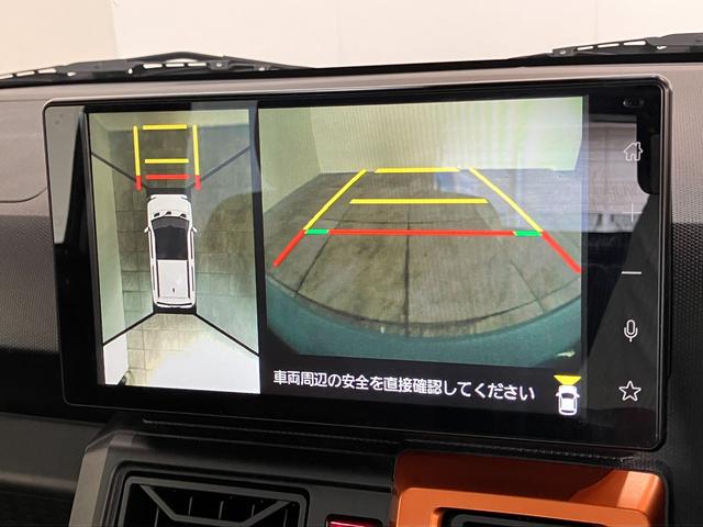 タフトＧターボ　４ＷＤ　９型ディスプレイオーディオ　パノラマカメラ衝突被害軽減ブレーキ　コーナーセンサー　９型ディスプレイオーディオ　フルセグ　Ｂｌｕｅｔｏｏｔｈ　ＵＳＢ　パノラマカメラ　前席シートヒーター　ＬＥＤ　レーダークルコン　ルーフキャリア（滋賀県）の中古車