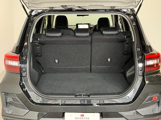 ロッキープレミアムＧ　ＨＥＶ　９型ナビ　パノラマカメラ　車検整備付衝突被害軽減ブレーキ　コーナーセンサー　９型フルセグナビ　Ｂｌｕｅｔｏｏｔｈ　ＤＶＤ　ＵＳＢ　パノラマカメラ　前後ドラレコ　ＥＴＣ　ＴＶコントロール　前席シートヒータ　ＬＥＤ　レーダークルコン（滋賀県）の中古車
