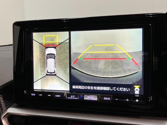 ロッキープレミアムＧ　ＨＥＶ　９型ナビ　パノラマカメラ　車検整備付衝突被害軽減ブレーキ　コーナーセンサー　９型フルセグナビ　Ｂｌｕｅｔｏｏｔｈ　ＤＶＤ　ＵＳＢ　パノラマカメラ　前後ドラレコ　ＥＴＣ　ＴＶコントロール　前席シートヒータ　ＬＥＤ　レーダークルコン（滋賀県）の中古車