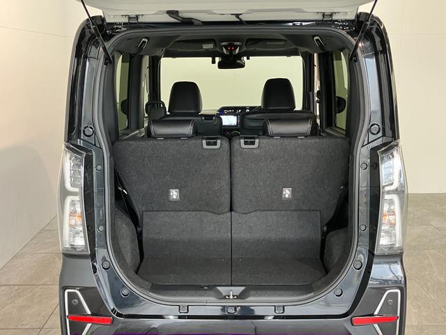 タントカスタムＸセレクション　フルセグナビ　Ｂカメラ　車検整備付衝突被害軽減ブレーキ　　コーナーセンサー　フルセグナビ　Ｂｌｕｅｔｏｏｔｈ　ＤＶＤ再生　ＵＳＢ　ＥＴＣ　バックカメラ　前後ドラレコ　両側電動スライドドア　前席シートヒーター　ＬＥＤ　スマートキー（滋賀県）の中古車