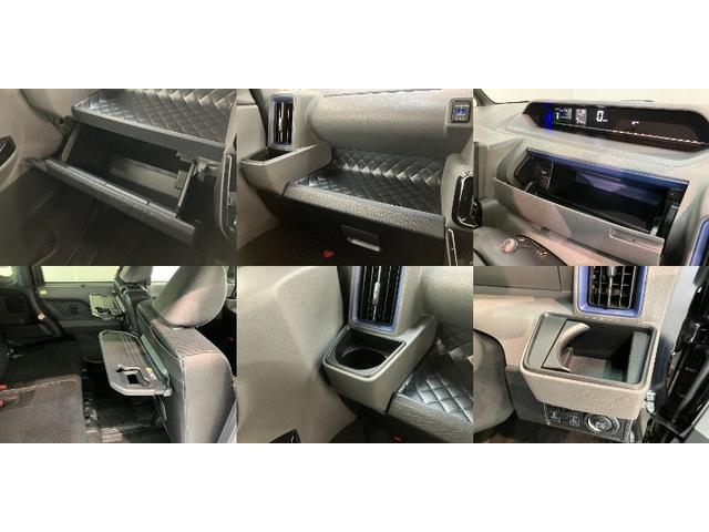 タントカスタムＸセレクション　フルセグナビ　Ｂカメラ　車検整備付衝突被害軽減ブレーキ　　コーナーセンサー　フルセグナビ　Ｂｌｕｅｔｏｏｔｈ　ＤＶＤ再生　ＵＳＢ　ＥＴＣ　バックカメラ　前後ドラレコ　両側電動スライドドア　前席シートヒーター　ＬＥＤ　スマートキー（滋賀県）の中古車