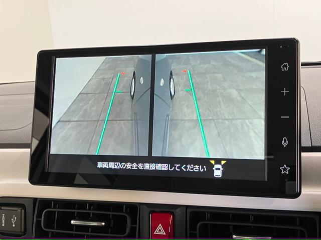 ムーヴキャンバスストライプスＧ　９型ディスプレイオーディオ　パノラマカメラ衝突被害軽減ブレーキ　コーナーセンサー　９型ディスプレイオーディオ　フルセグ　Ｂｌｕｅｔｏｏｔｈ　ＵＳＢ　パノラマカメラ　駐車支援システム　前後ドラレコ　両側電動スライドドア　前席シートヒーター（滋賀県）の中古車