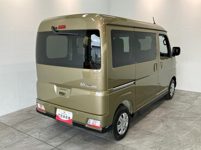 アトレーＲＳ　ターボ　４ＷＤ　両側電動スライドドア　届出済未使用車衝突被害軽減ブレーキ　コーナーセンサー　４ＷＤ　ターボ　バックカメラ（ナビ装着時用）　両側電動スライドドア　ＬＥＤ　オートライト　レーダークルコン　オートエアコン　スマートキー　エコアイドル（滋賀県）の中古車