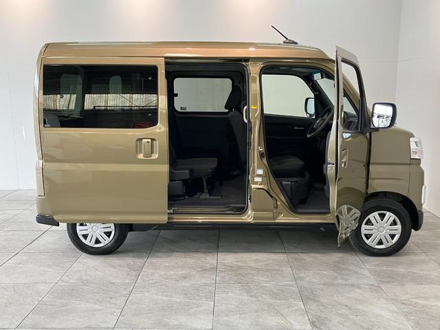 アトレーＲＳ　ターボ　４ＷＤ　両側電動スライドドア　届出済未使用車衝突被害軽減ブレーキ　コーナーセンサー　４ＷＤ　ターボ　バックカメラ（ナビ装着時用）　両側電動スライドドア　ＬＥＤ　オートライト　レーダークルコン　オートエアコン　スマートキー　エコアイドル（滋賀県）の中古車