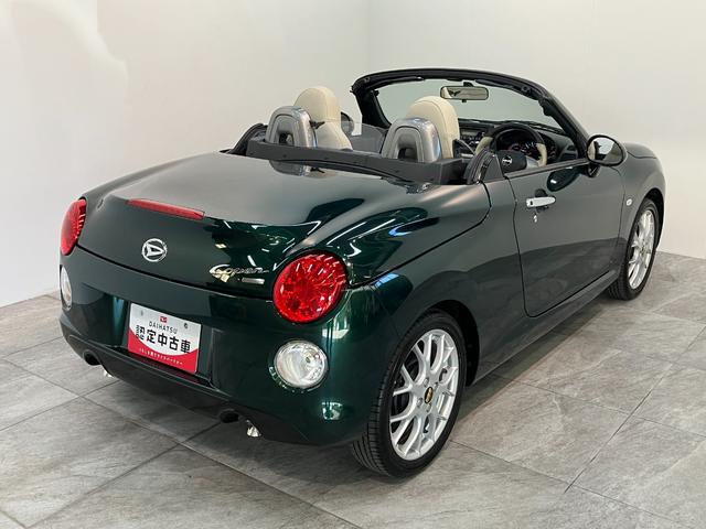 コペン20thアニバーサリーエディション 5MT 車検整備付5MT ターボ MOMO製ハンドル 革シート BBS製アルミホイール CDステレオ シートヒーター LED オートライト スマートキー(滋賀県)の中古車