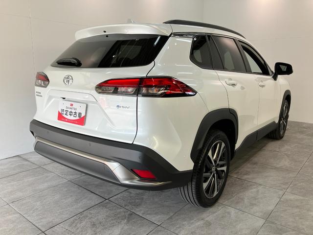 カローラクロスハイブリッドZ 10型ナビ Pカメラ 駐車支援システムTSS コーナーセンサー 10.5型フルセグナビ パノラマカメラ TVコントロール ETC Bluetooth USB レーダークルコン シートヒーター 電動リヤーゲート ハンドルヒーター(滋賀県)の中古車