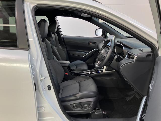 カローラクロスハイブリッドZ 10型ナビ Pカメラ 駐車支援システムTSS コーナーセンサー 10.5型フルセグナビ パノラマカメラ TVコントロール ETC Bluetooth USB レーダークルコン シートヒーター 電動リヤーゲート ハンドルヒーター(滋賀県)の中古車