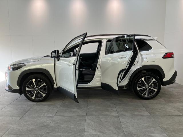 カローラクロスハイブリッドZ 10型ナビ Pカメラ 駐車支援システムTSS コーナーセンサー 10.5型フルセグナビ パノラマカメラ TVコントロール ETC Bluetooth USB レーダークルコン シートヒーター 電動リヤーゲート ハンドルヒーター(滋賀県)の中古車