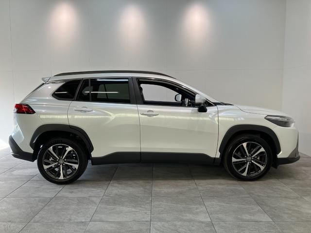 カローラクロスハイブリッドZ 10型ナビ Pカメラ 駐車支援システムTSS コーナーセンサー 10.5型フルセグナビ パノラマカメラ TVコントロール ETC Bluetooth USB レーダークルコン シートヒーター 電動リヤーゲート ハンドルヒーター(滋賀県)の中古車