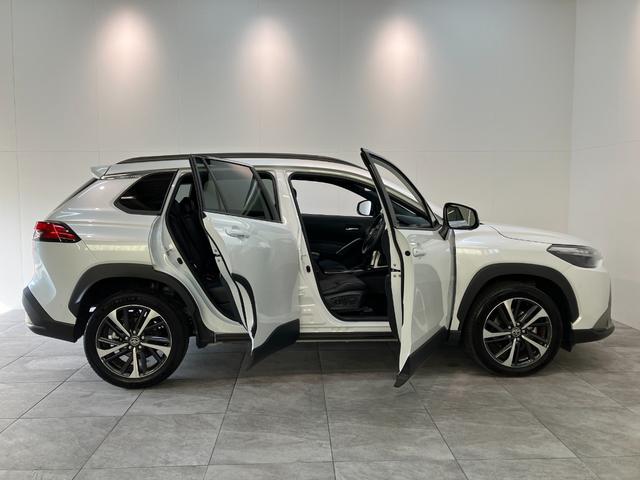 カローラクロスハイブリッドZ 10型ナビ Pカメラ 駐車支援システムTSS コーナーセンサー 10.5型フルセグナビ パノラマカメラ TVコントロール ETC Bluetooth USB レーダークルコン シートヒーター 電動リヤーゲート ハンドルヒーター(滋賀県)の中古車