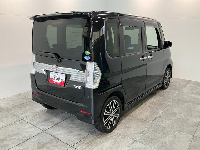 タントカスタムＲＳ　ＳＡIII　ターボ　８型フルセグナビ　Ｂカメラ衝突被害軽減ブレーキ　コーナーセンサー　ターボ　８インチフルセグナビ　Ｂｌｕｅｔｏｏｔｈ　ＤＶＤ再生　ＵＳＢ　バックカメラ　ドラレコ　ＥＴＣ　両側電動スライドドア　シートヒーター　ＬＥＤ　スマートキー（滋賀県）の中古車