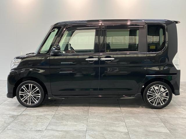 タントカスタムＲＳ　ＳＡIII　ターボ　８型フルセグナビ　Ｂカメラ衝突被害軽減ブレーキ　コーナーセンサー　ターボ　８インチフルセグナビ　Ｂｌｕｅｔｏｏｔｈ　ＤＶＤ再生　ＵＳＢ　バックカメラ　ドラレコ　ＥＴＣ　両側電動スライドドア　シートヒーター　ＬＥＤ　スマートキー（滋賀県）の中古車