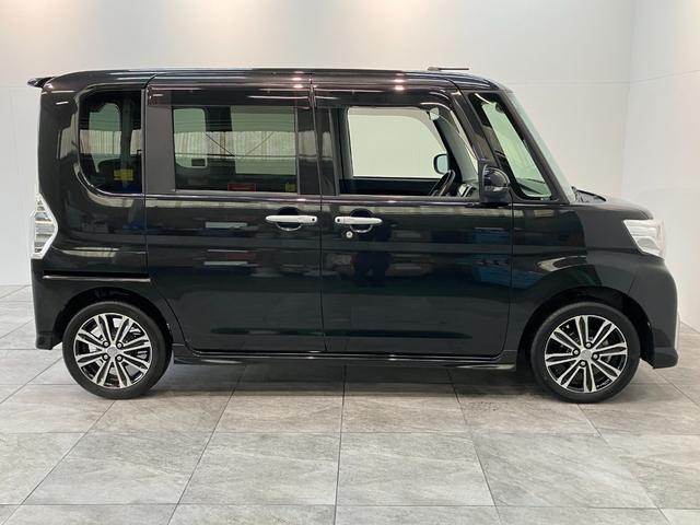 タントカスタムＲＳ　ＳＡIII　ターボ　８型フルセグナビ　Ｂカメラ衝突被害軽減ブレーキ　コーナーセンサー　ターボ　８インチフルセグナビ　Ｂｌｕｅｔｏｏｔｈ　ＤＶＤ再生　ＵＳＢ　バックカメラ　ドラレコ　ＥＴＣ　両側電動スライドドア　シートヒーター　ＬＥＤ　スマートキー（滋賀県）の中古車