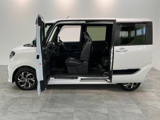 タントカスタムXスタイルセレクション フルセグナビ 前後ドラレコ衝突被害軽減ブレーキ コーナーセンサー フルセグナビ Bluetooth DVD再生 USB バックカメラ 前後ドラレコ 両側電動スライドドア 前席シートヒーター LED オートライト スマートキー(滋賀県)の中古車