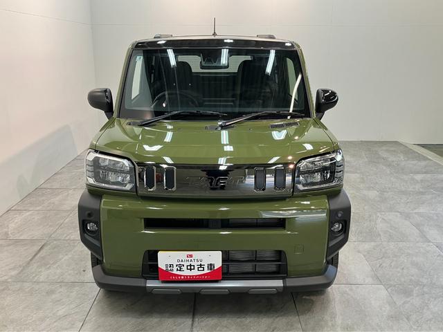 タフトＧダーククロムベンチャー　９型Ｄ．Ａ　届出済未使用車衝突被害軽減ブレーキ　コーナーセンサー　９型ディスプレイオーディオ　フルセグ　Ｂｌｕｅｔｏｏｔｈ　ＵＳＢ　バックカメラ　前席シートヒーター　ＬＥＤ　オートライト　クルーズコントロール　オートエアコン（滋賀県）の中古車
