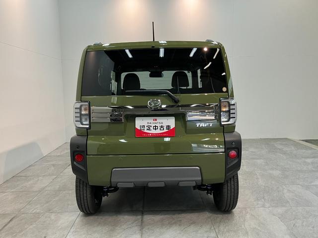 タフトＧダーククロムベンチャー　９型Ｄ．Ａ　届出済未使用車衝突被害軽減ブレーキ　コーナーセンサー　９型ディスプレイオーディオ　フルセグ　Ｂｌｕｅｔｏｏｔｈ　ＵＳＢ　バックカメラ　前席シートヒーター　ＬＥＤ　オートライト　クルーズコントロール　オートエアコン（滋賀県）の中古車
