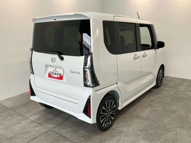 タントカスタムＲＳリミテッド　ターボ　９Ｄ．Ａ　届出済未使用車衝突被害軽減ブレーキ　コーナーセンサー　９型ディスプレイオーディオ　Ｂｌｕｅｔｏｏｔｈ　ＵＳＢ　バックカメラ　両側電動スライドドア　前席シートヒーター　ＬＥＤ　レーダクルーズコントロール　スマートキー（滋賀県）の中古車