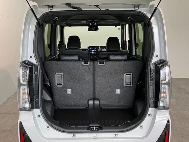 タントカスタムＲＳリミテッド　ターボ　９Ｄ．Ａ　届出済未使用車衝突被害軽減ブレーキ　コーナーセンサー　９型ディスプレイオーディオ　Ｂｌｕｅｔｏｏｔｈ　ＵＳＢ　バックカメラ　両側電動スライドドア　前席シートヒーター　ＬＥＤ　レーダクルーズコントロール　スマートキー（滋賀県）の中古車