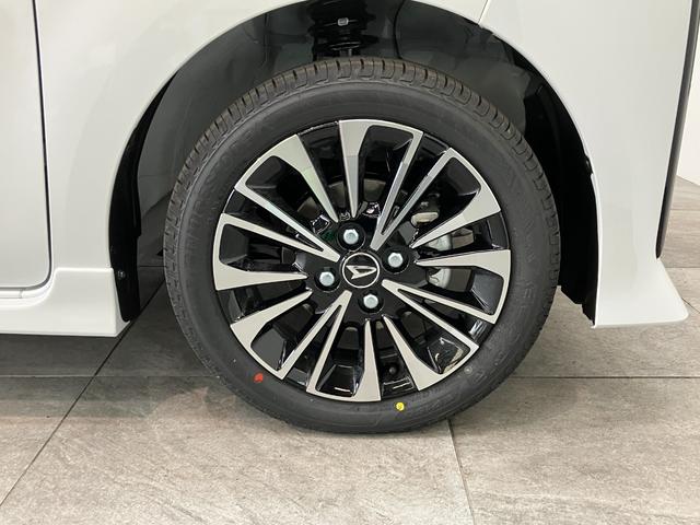 タントカスタムＲＳリミテッド　ターボ　９Ｄ．Ａ　届出済未使用車衝突被害軽減ブレーキ　コーナーセンサー　９型ディスプレイオーディオ　Ｂｌｕｅｔｏｏｔｈ　ＵＳＢ　バックカメラ　両側電動スライドドア　前席シートヒーター　ＬＥＤ　レーダクルーズコントロール　スマートキー（滋賀県）の中古車
