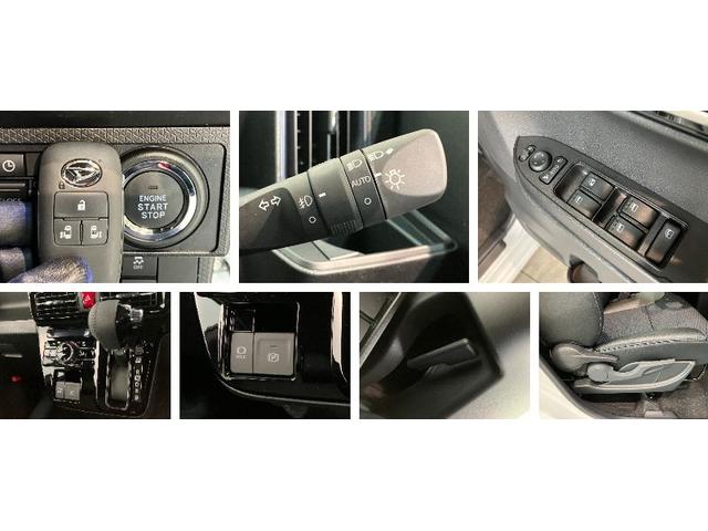 タントカスタムＲＳリミテッド　ターボ　９Ｄ．Ａ　届出済未使用車衝突被害軽減ブレーキ　コーナーセンサー　９型ディスプレイオーディオ　Ｂｌｕｅｔｏｏｔｈ　ＵＳＢ　バックカメラ　両側電動スライドドア　前席シートヒーター　ＬＥＤ　レーダクルーズコントロール　スマートキー（滋賀県）の中古車