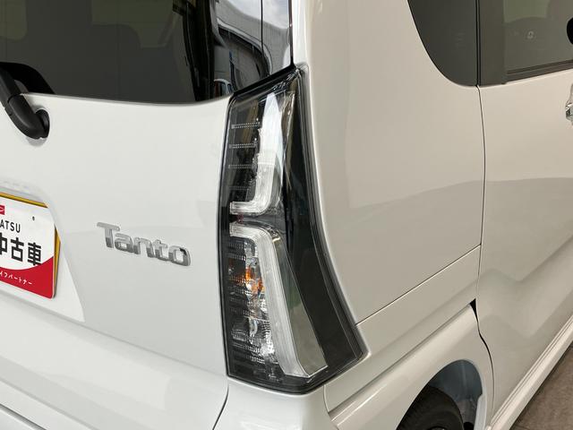 タントカスタムＲＳリミテッド　ターボ　９Ｄ．Ａ　届出済未使用車衝突被害軽減ブレーキ　コーナーセンサー　９型ディスプレイオーディオ　Ｂｌｕｅｔｏｏｔｈ　ＵＳＢ　バックカメラ　両側電動スライドドア　前席シートヒーター　ＬＥＤ　レーダクルーズコントロール　スマートキー（滋賀県）の中古車
