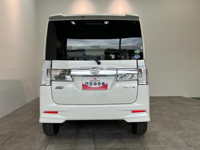 タントカスタムＲＳ　ＳＡ　ターボ　スマートキー　両側電動スライド衝突被害軽減ブレーキ　ＣＤステレオ　両側電動スライドドア　ＬＥＤ　オートライト　オートエアコン　スマートキー　電動格納式ミラー　エコアイドル　ターボ　タイヤ４本新品交換済み（滋賀県）の中古車