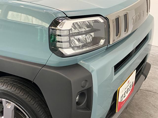 タフトＧ　ダーククロムベンチャー　レーダークルーズ　届出済未使用車衝突被害軽減ブレーキ　コーナーセンサー　バックカメラ（ナビ装着時用）　前席シートヒーター　電動パーキングブレーキ　ＬＥＤ　オートライト　オートエアコン　スマートキー　レーダークルーズ　エコアイドル（滋賀県）の中古車
